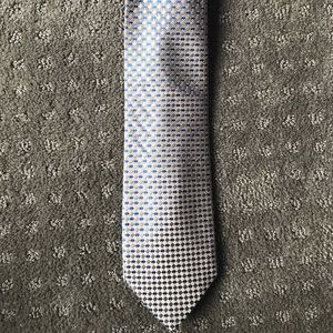 NWOT Michael Kors Tie, Gold with Blue